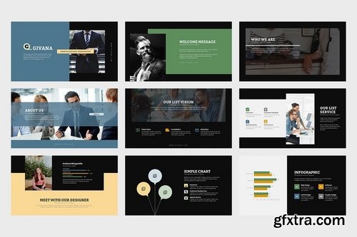 Givana Creative Industry Profile Google Slides