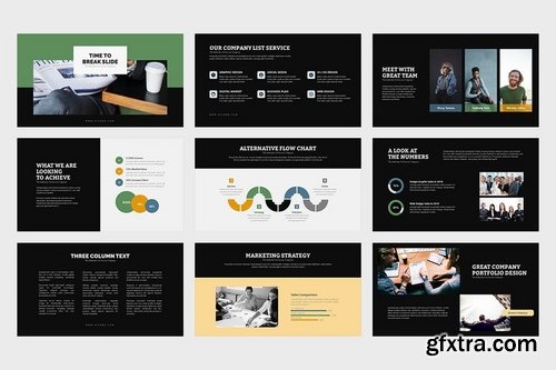 Givana Creative Industry Profile Google Slides