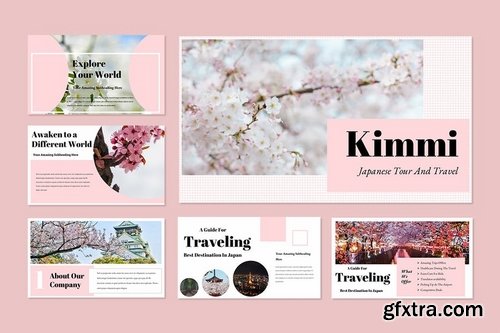 Kimmi Travel - Powerpoint Keynote and Google Slides Templates