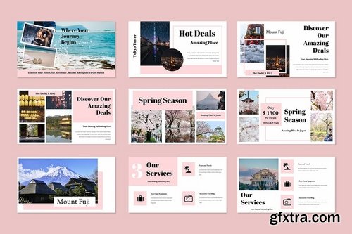 Kimmi Travel - Powerpoint Keynote and Google Slides Templates