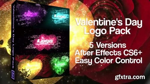 MotionArray Valentine\'s Day Logo Pack 163459