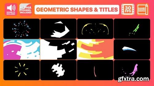 MotionArray Geometric Shapes And Titles 163463