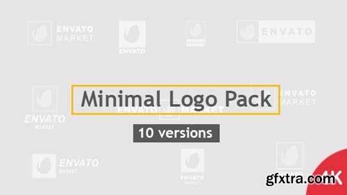 Videohive - Minimal Logo Pack | 10 Versions - 20479756