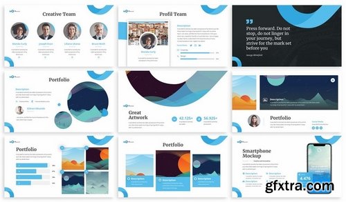 Resonant - Abstract Powerpoint Template