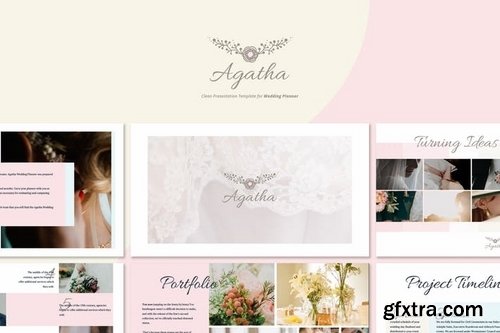 Agatha - Wedding Planner Powerpoint and Keynote