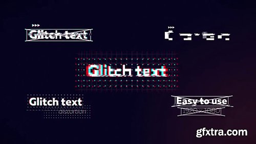 Distortion Glitch Titles 143809