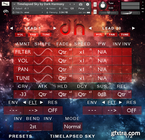 Dark Harmony Timelapsed Sky KONTAKT