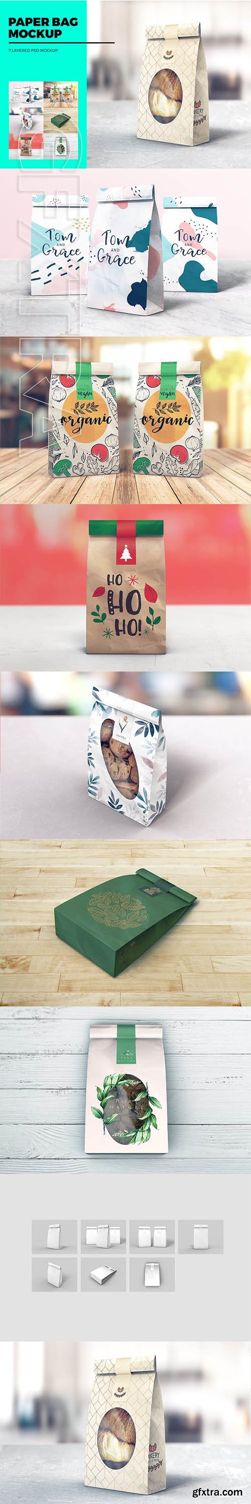 CreativeMarket - Paper Bag MockUp 3328160