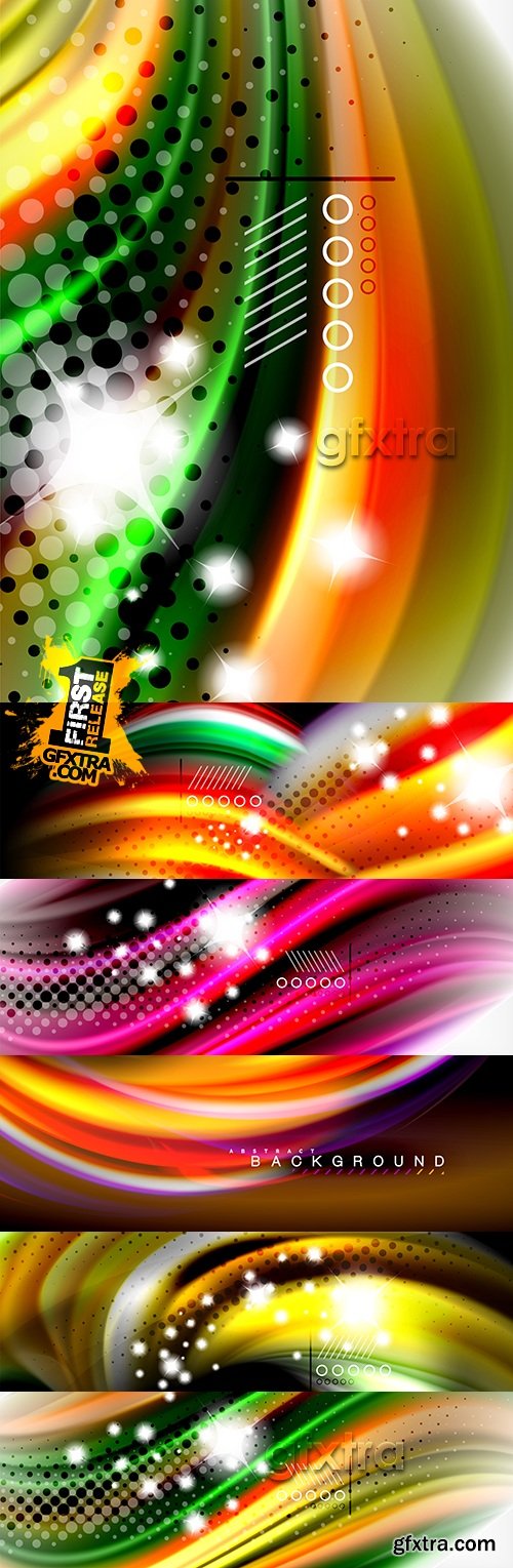 Modern colourful dynamic elegant background design