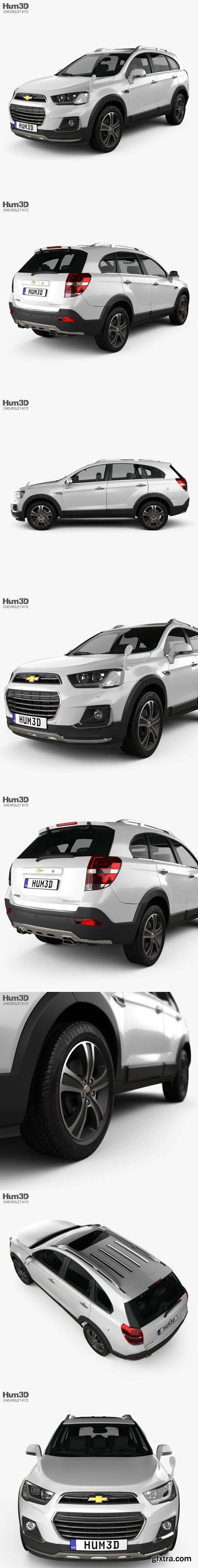 Chevrolet Captiva (JP) 2015 - 3D Model