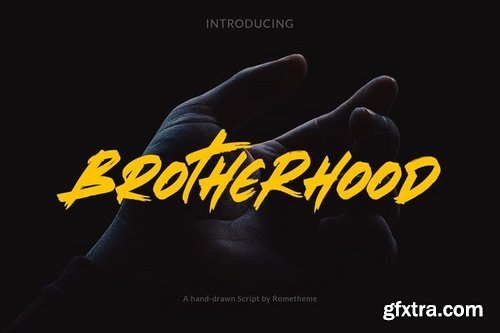 Brotherhood - Brush Script Font