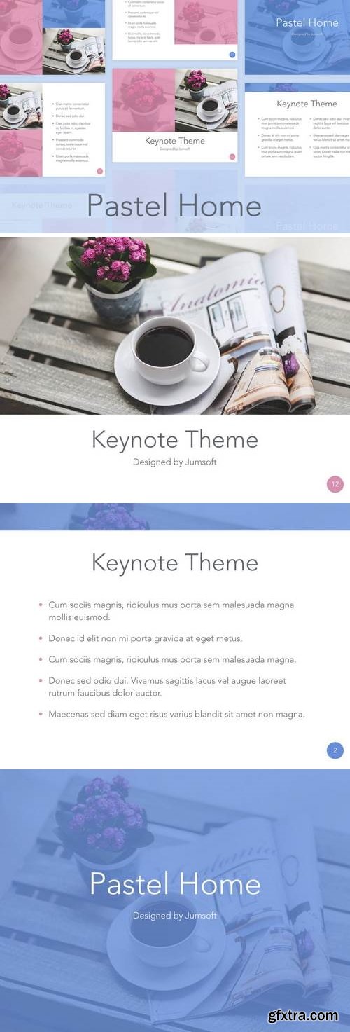 Pastel Home Keynote Template