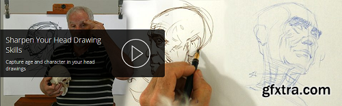 Advanced Head Drawing | Part 3: The Effects of Aging with Steve Huston