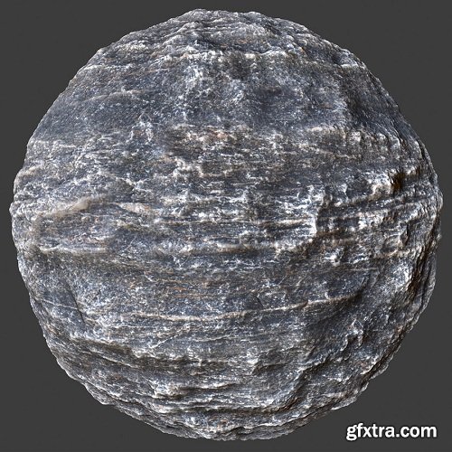 Layered Rock 1 PBR Material