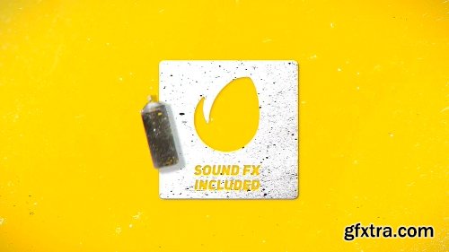 Videohive Spray Paint Logo Reveal 12790467