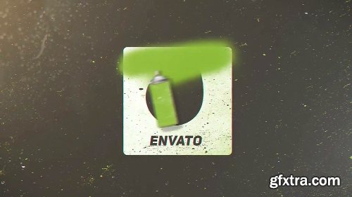 Videohive Spray Paint Logo Reveal 12790467