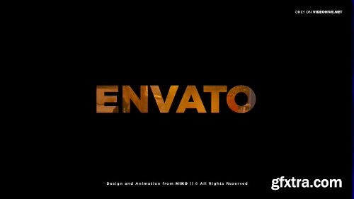 Videohive Modern Fashion Typo Opener 21403549