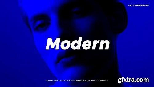 Videohive Modern Fashion Typo Opener 21403549