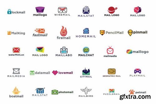 Modern Email and Mail Logos