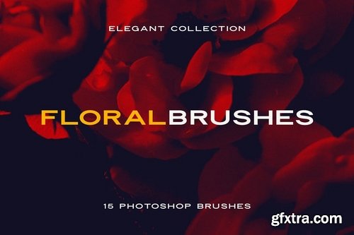 Elegant Floral Brushes for Photoshop