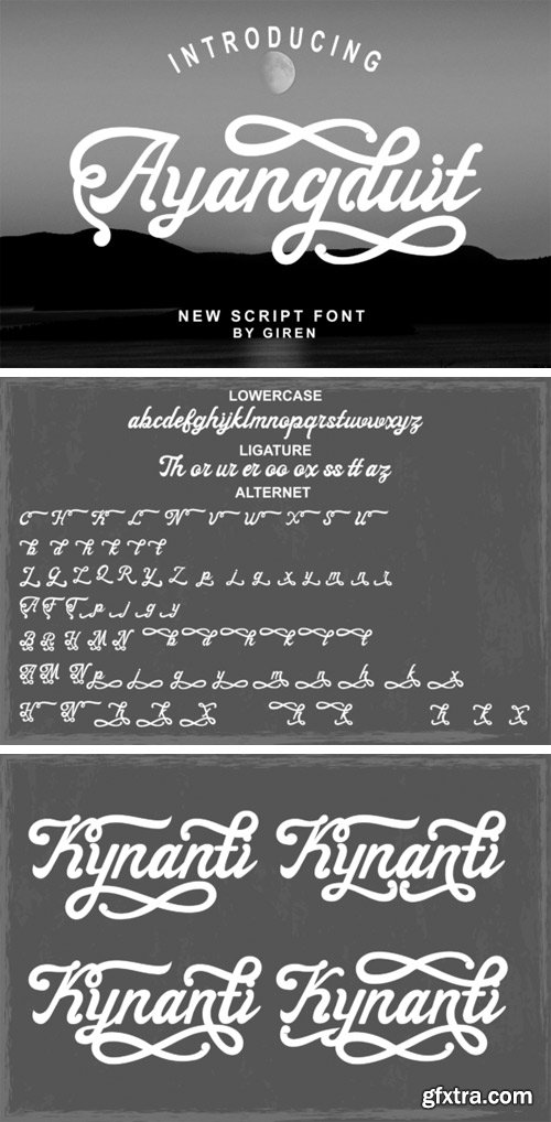 Ayangduit Font