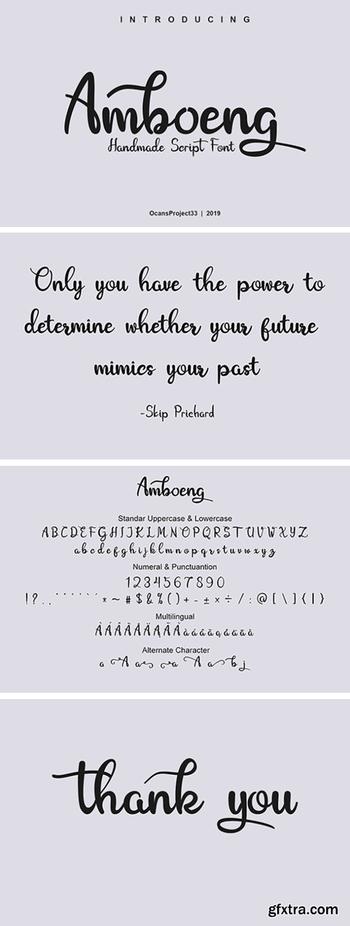 Amboeng Font