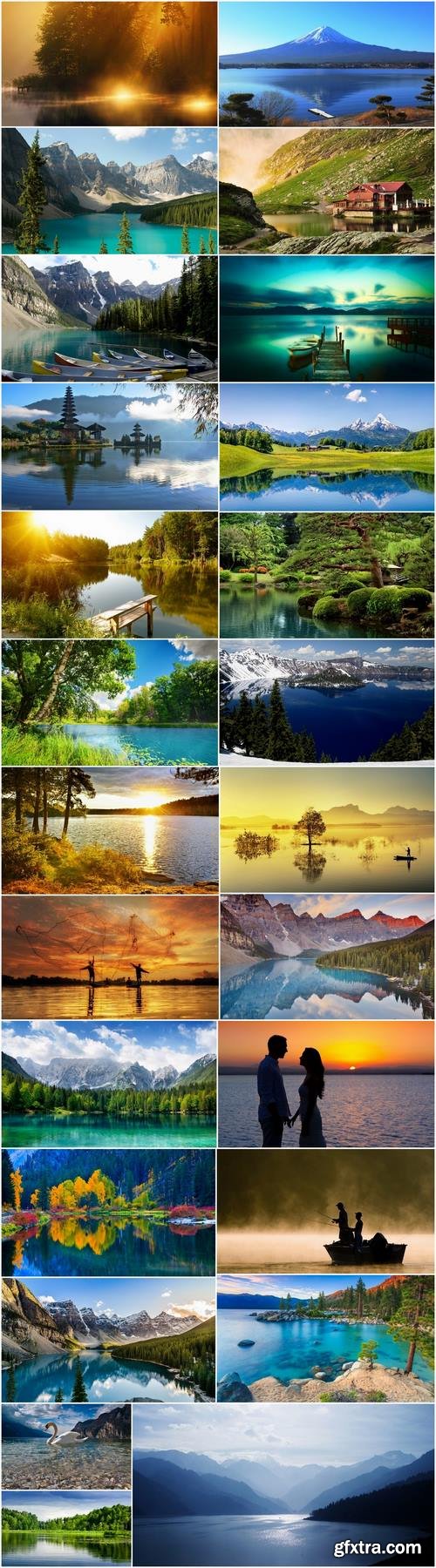 Lake nature landscape mountain forest field Beach 25 HQ Jpeg