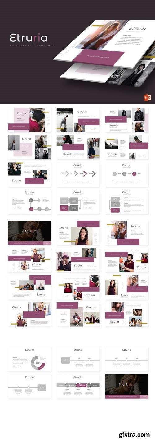 Etruria - Powerpoint, Keynote, Google Sliders Templates