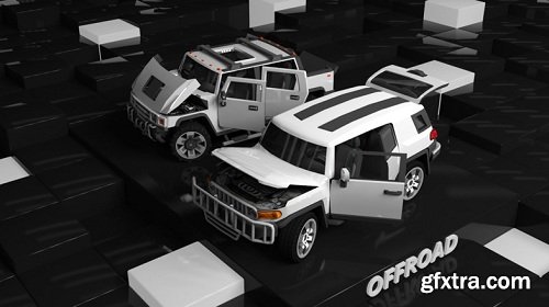 Low Poly Destructible Cars 2 - Offroad