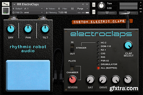 Rhythmic Robot Audio Electroclaps KONTAKT