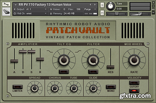 Rhythmic Robot Audio PatchVault 770 KONTAKT