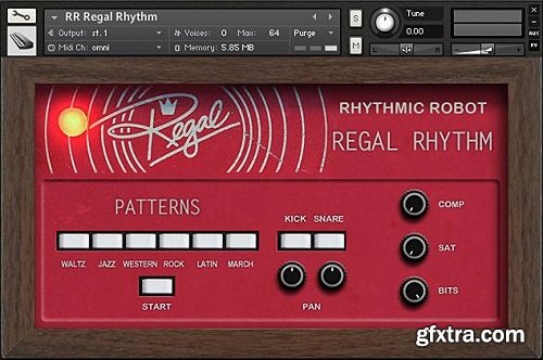 Rhythmic Robot Audio Regal Rhythm KONTAKT