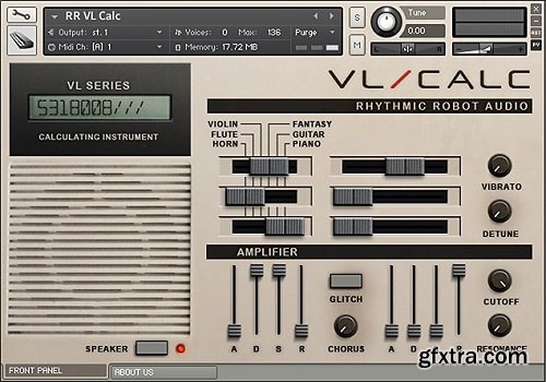 Rhythmic Robot Audio VL Calc KONTAKT