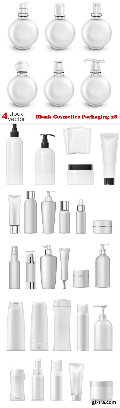 Vectors - Blank Cosmetics Packaging 28