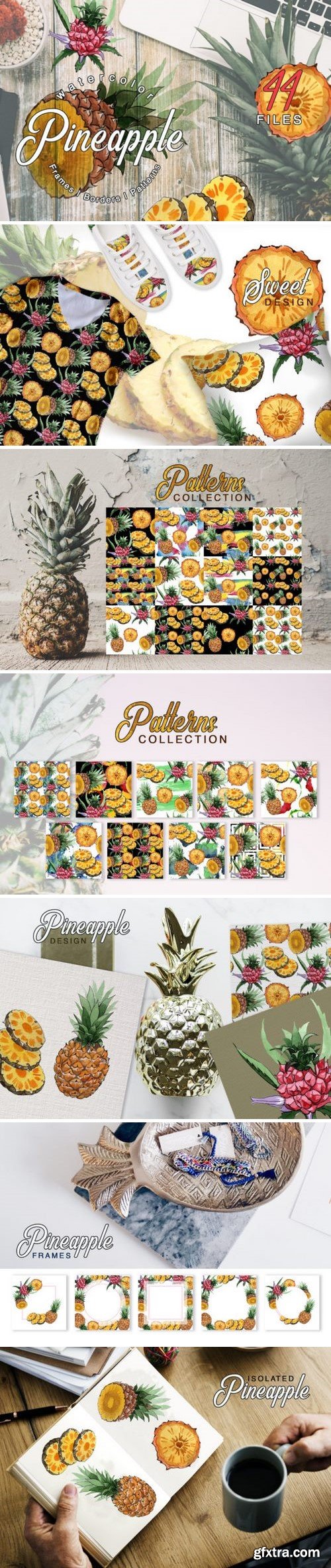 CM - Pineapple Watercolor png 3358477