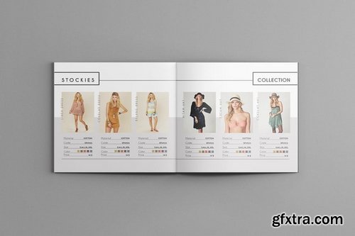 Dorothy - Square Fashion Brochure Template