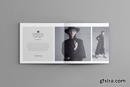 Dorothy - Square Fashion Brochure Template