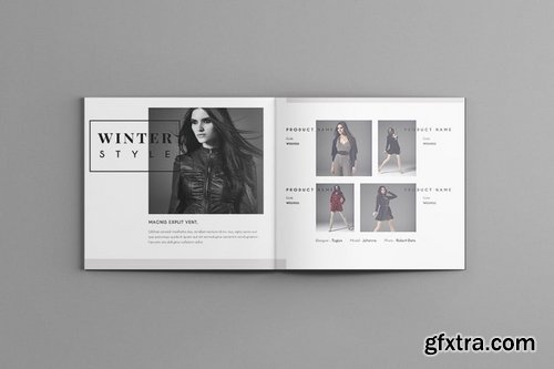 Dorothy - Square Fashion Brochure Template