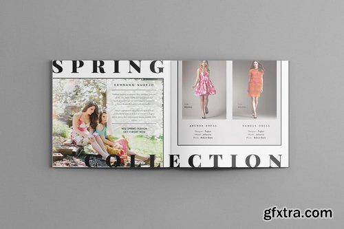 Dorothy - Square Fashion Brochure Template