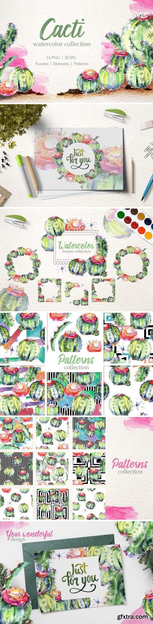 CM - Cacti Watercolor png 3371512