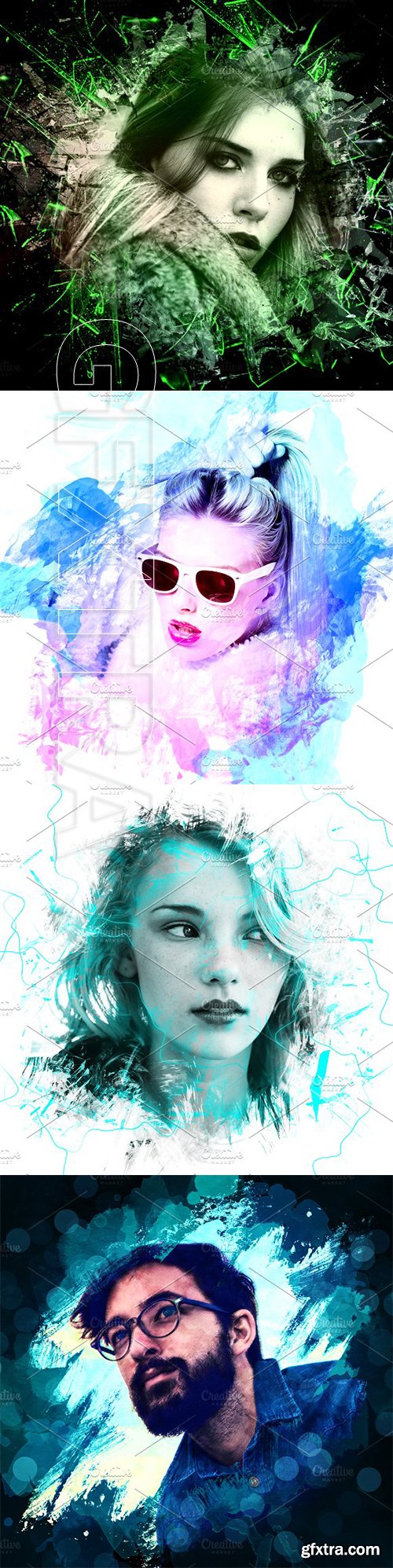 CreativeMarket - Artistic Photo Frames 3306034