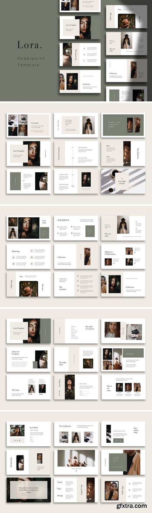 LORA - Powerpoint Template