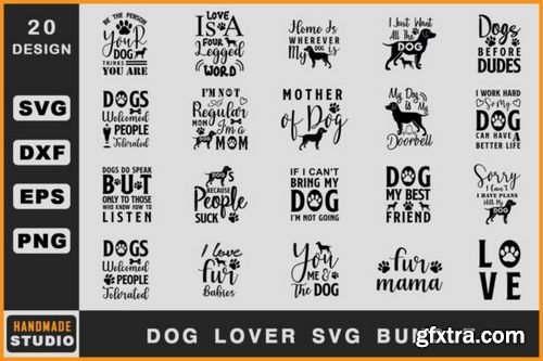 Dog Lover Svg Bundle