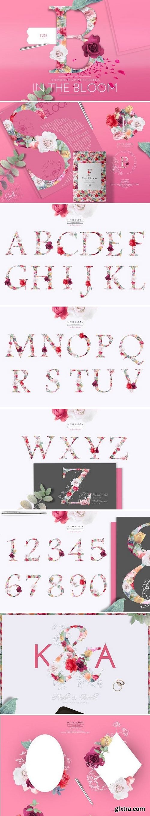 CM - In The Bloom - Flower Bomb Alphabet 3331363