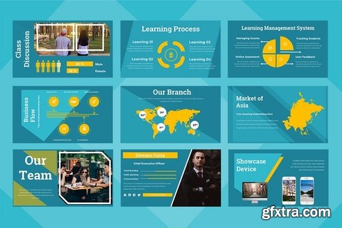 Phantom Education - Powerpoint Keynote and Google Slides Templates