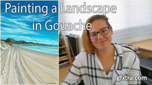 Paint a Landscape with Gouache