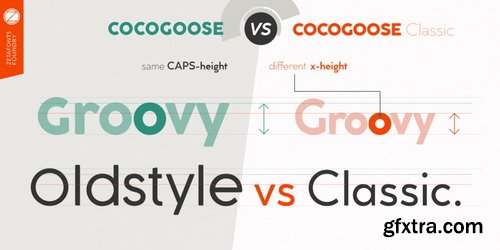 Cocogoose Classic Font Family
