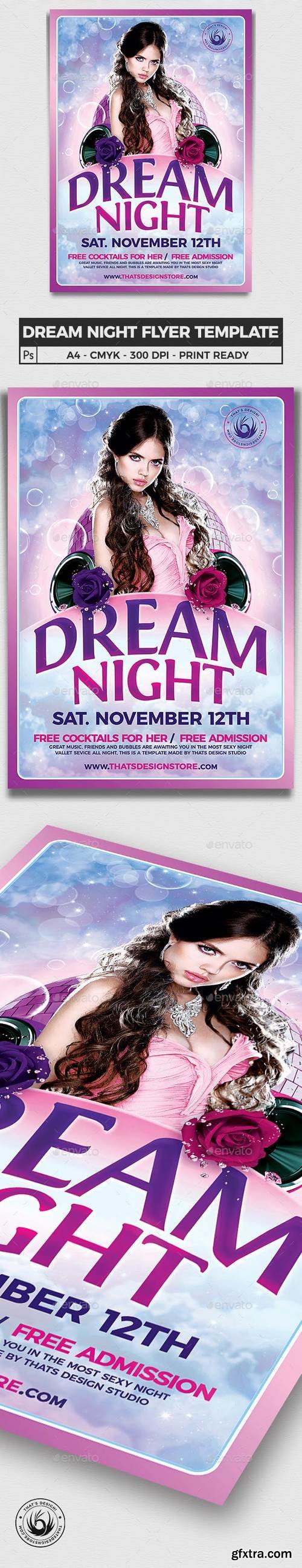 Graphicriver - Dream Night Flyer Template 15331912 - Updated !