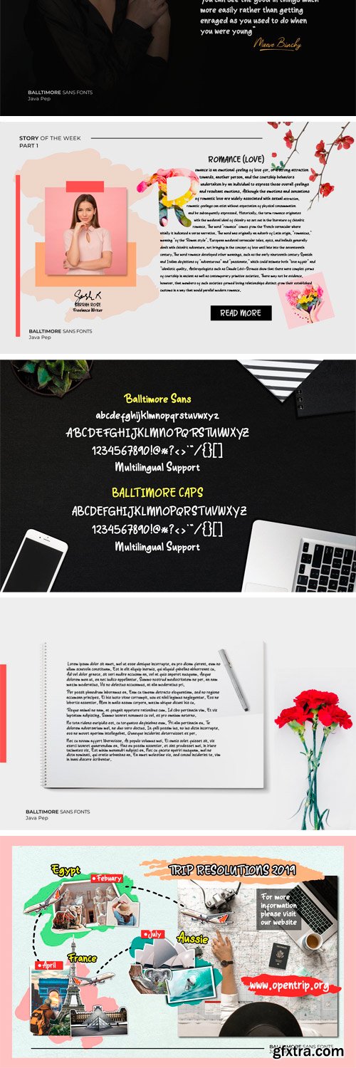 CM - Balltimore Sans - Handlettering Sans 3364007