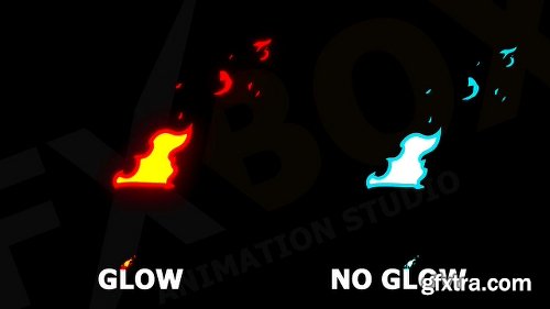 Videohive Cartoon Fire FX 23012383